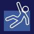 Icon visually indicating legal assistance for slip and fall accidents - Charles Injury Law